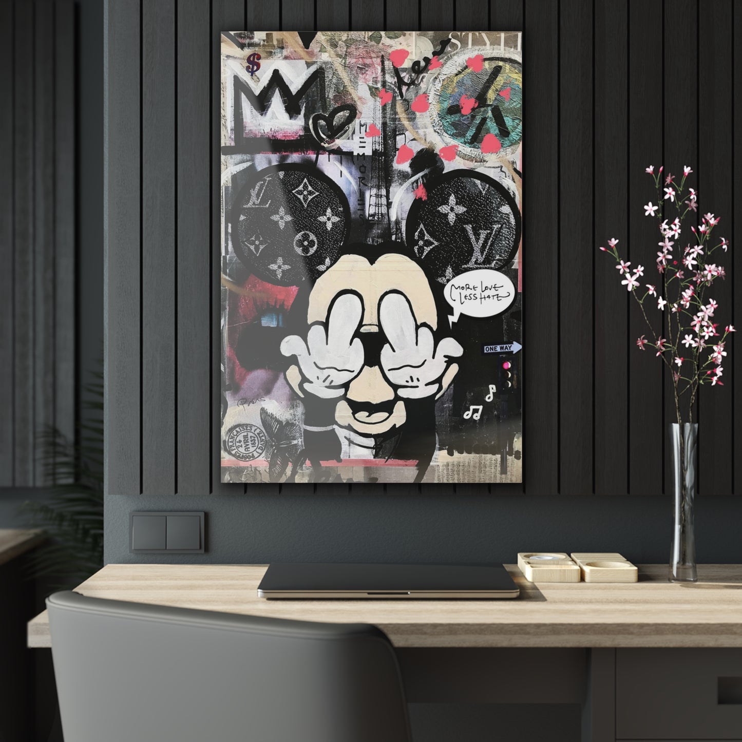 Mickey mouse x Louis Vuitton Art